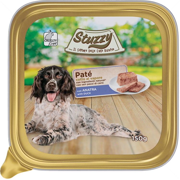 Пастет за кучета 150 гр STUZZY Dog Paté Adult Duck