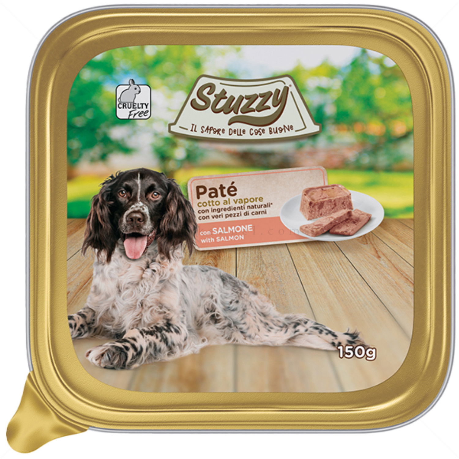 Пастет за кучета 150 гр STUZZY Dog Paté Adult Salmon