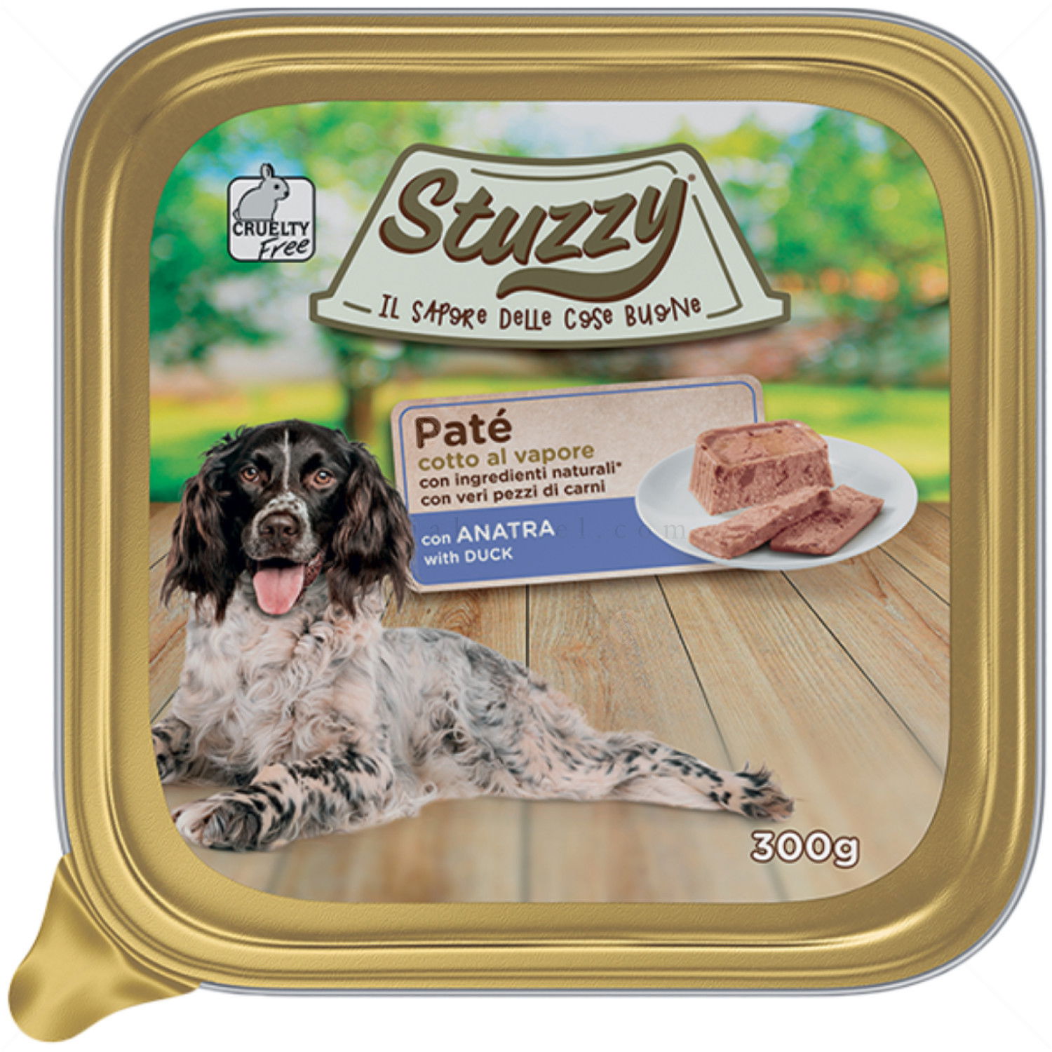 Пастет за кучета 300 гр STUZZY Dog Paté Adult Duck