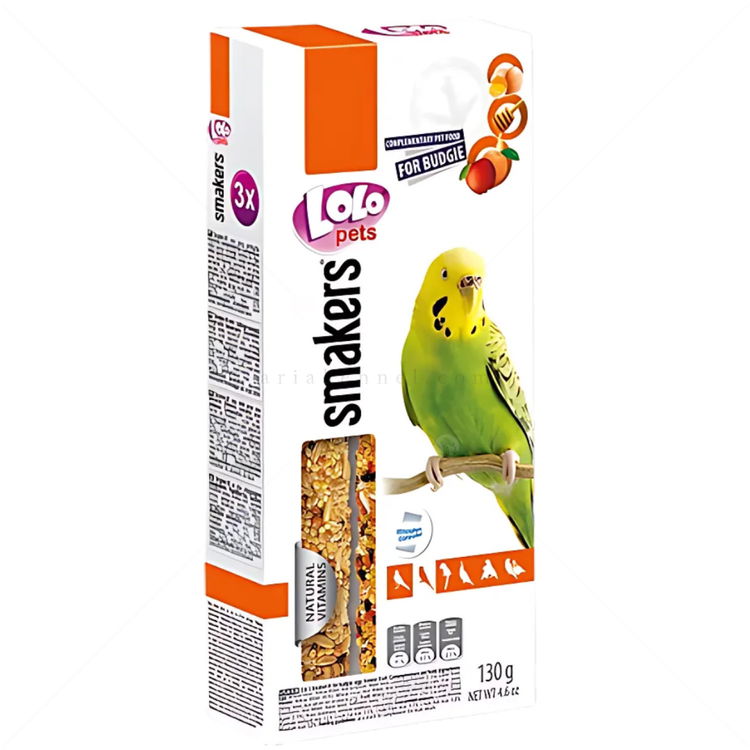 Крекери микс 3 в 1 за вълнисти папагали LOLO PETS