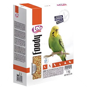 LOLO PETS Храна за вълнист папагал 1 кг