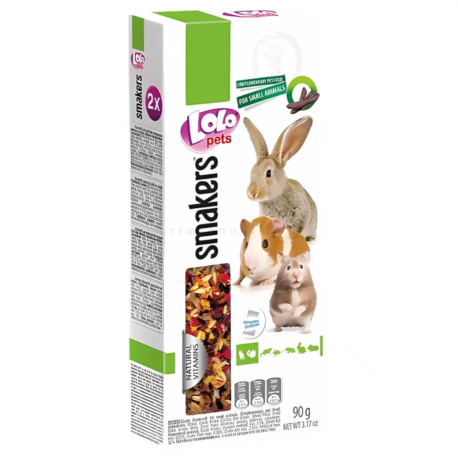 Крекери с рожков за гризачи LOLO PETS 2 бр/90 гр