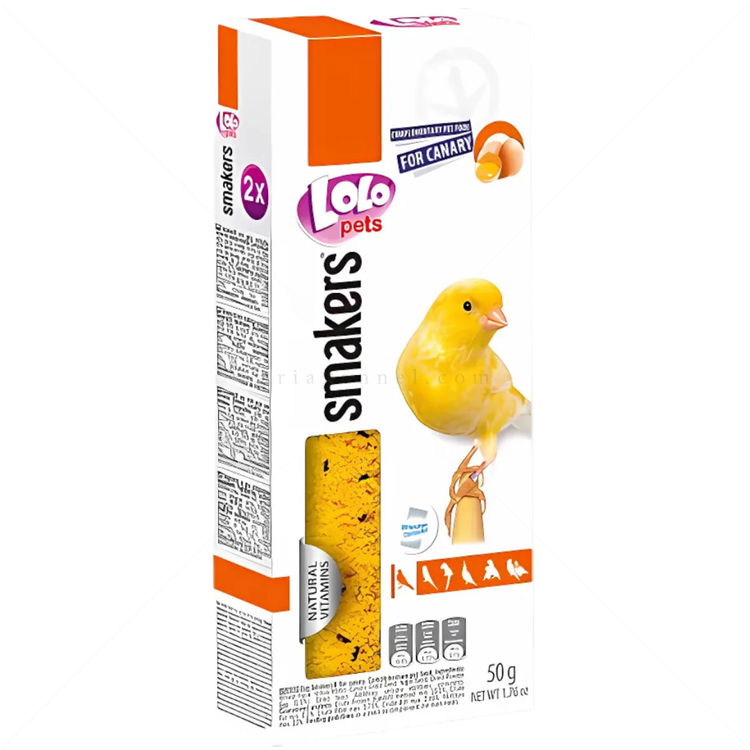 Крекери с яйце за канари LOLO PETS  2 бр/50 гр
