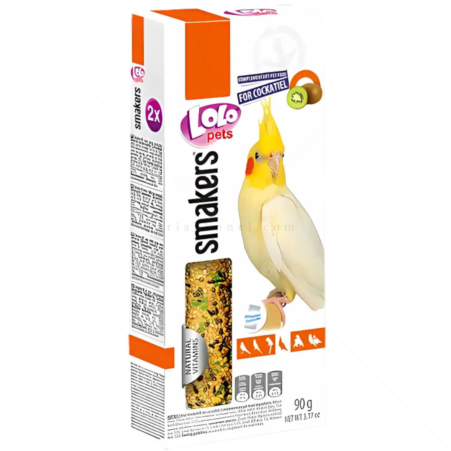 Крекери с киви за корела LOLO PETS 2 бр/90 гр