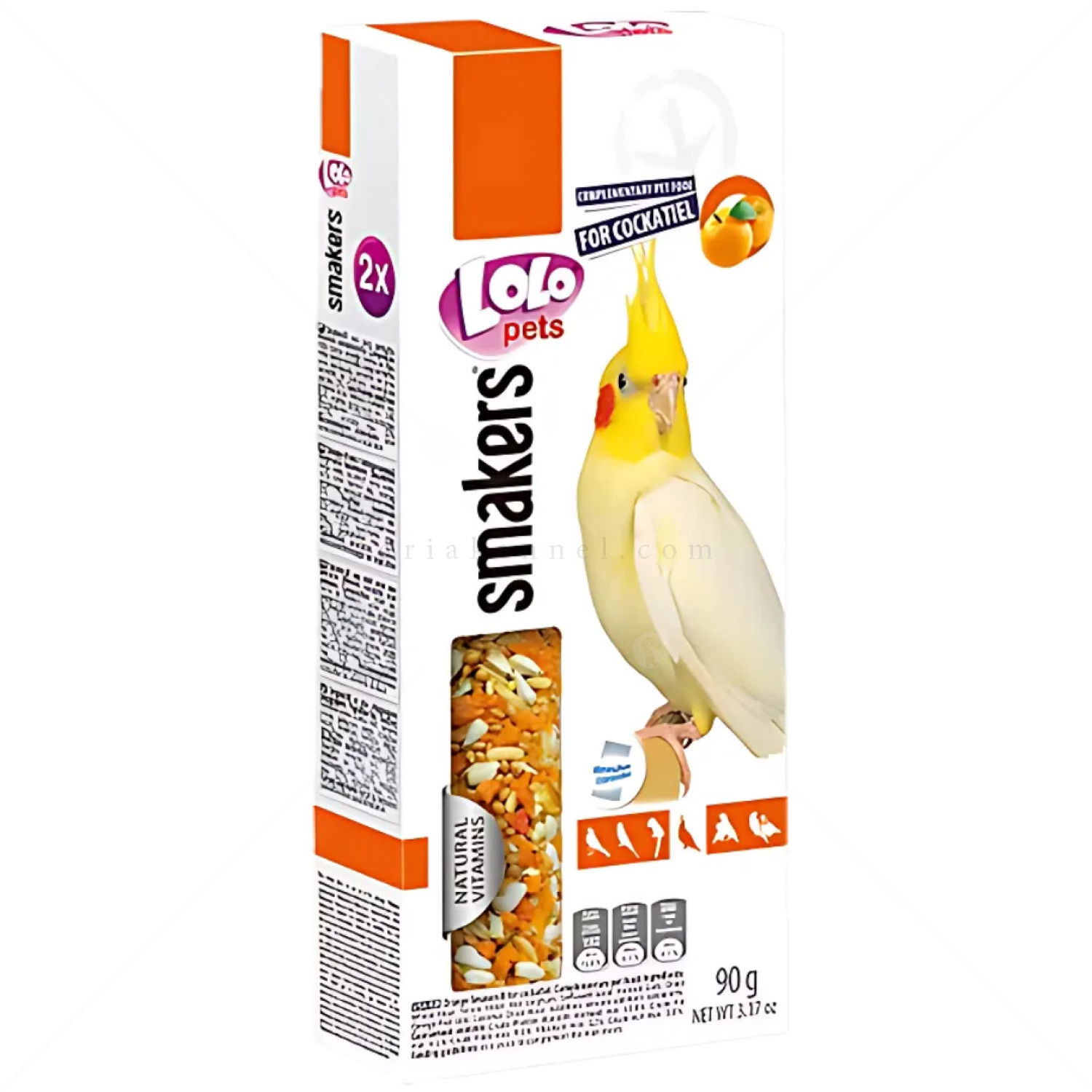 Крекери с портокал за корела LOLO PETS 2 бр/90 гр