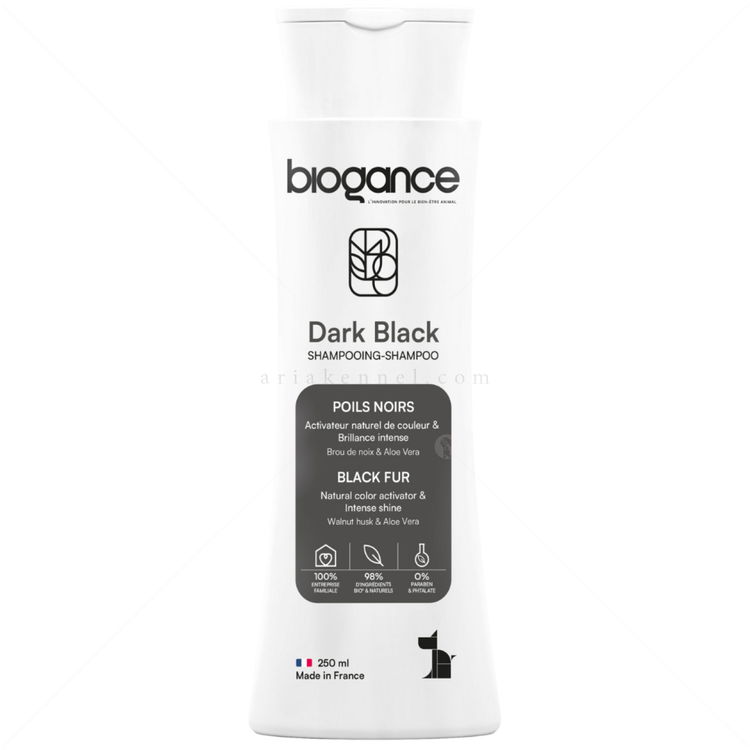 Шампоан за кучета с черна козина BIOGANCE Shampoo Dark Black