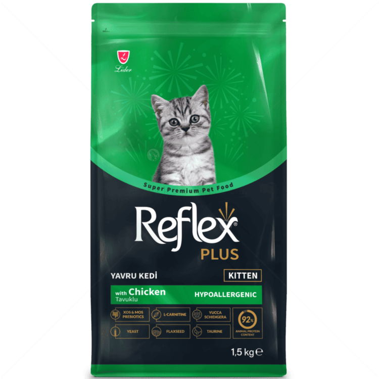 REFLEX PLUS 1.5 кг Kitten Chicken, с пилешко месо