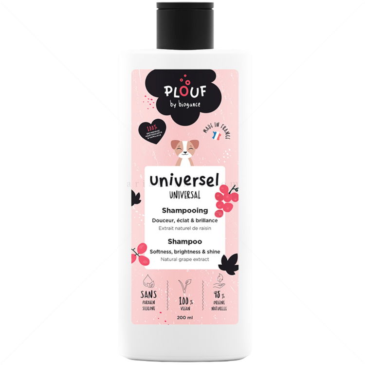 Универсален плодов шампоан за кучета PLOUF Shampoo Universal