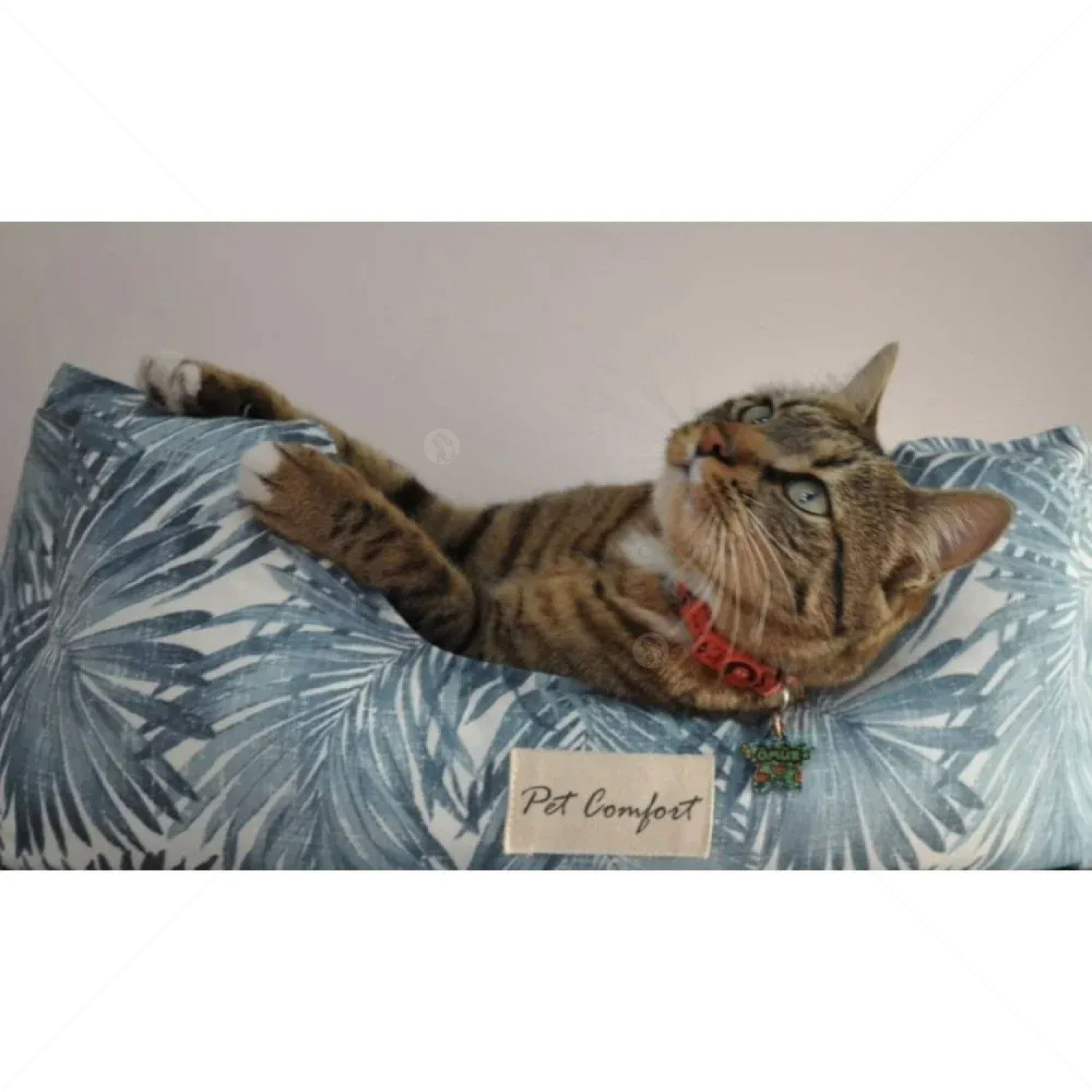 Водоустойчиво легло, PET COMFORT Alpha синьо-бяло, размер S