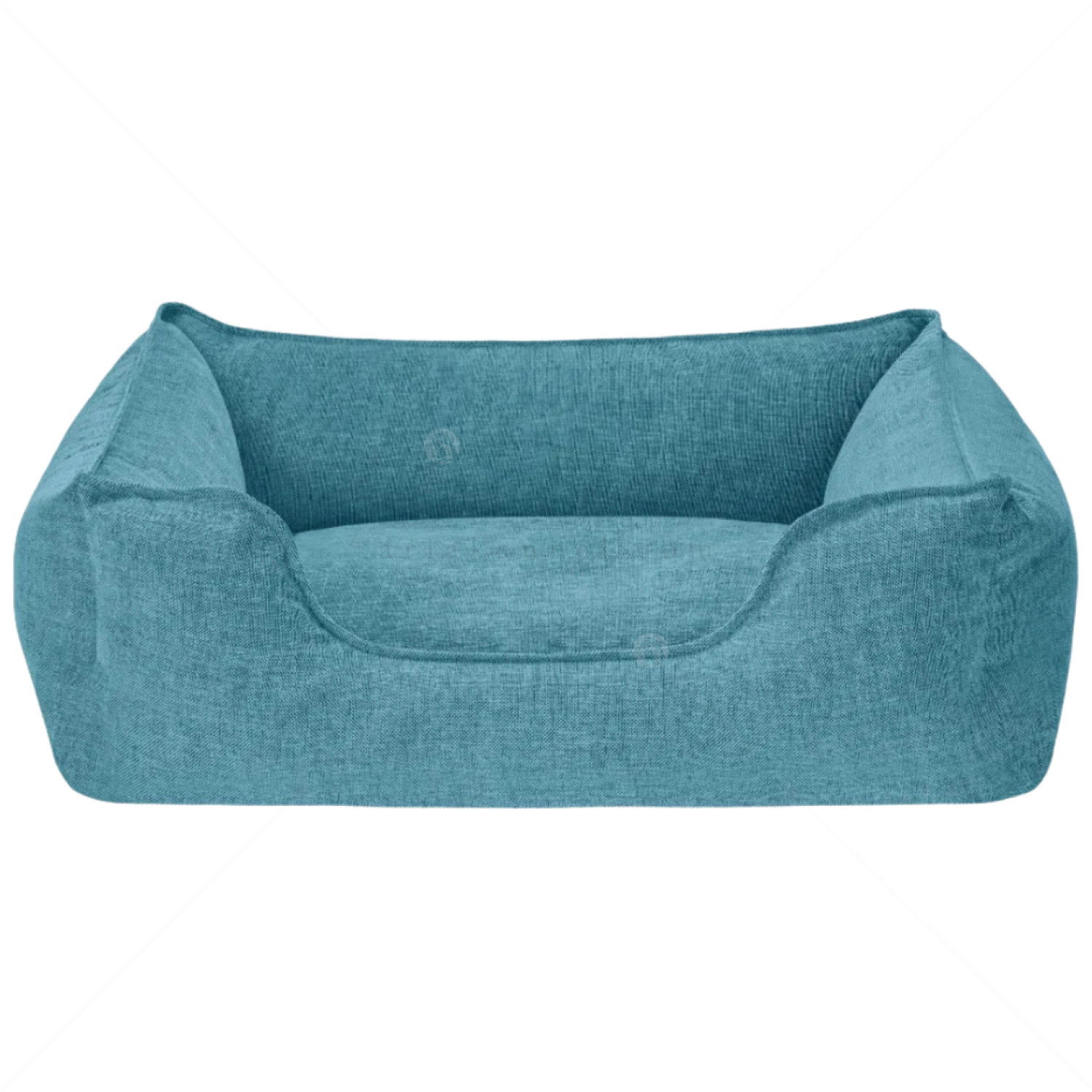 Легло с луксозна дамаска PET COMFORT Alpha тюркоаз, размер M