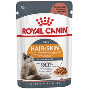 ROYAL CANIN® Hair&Skin 85 гр пауч в сос грейви