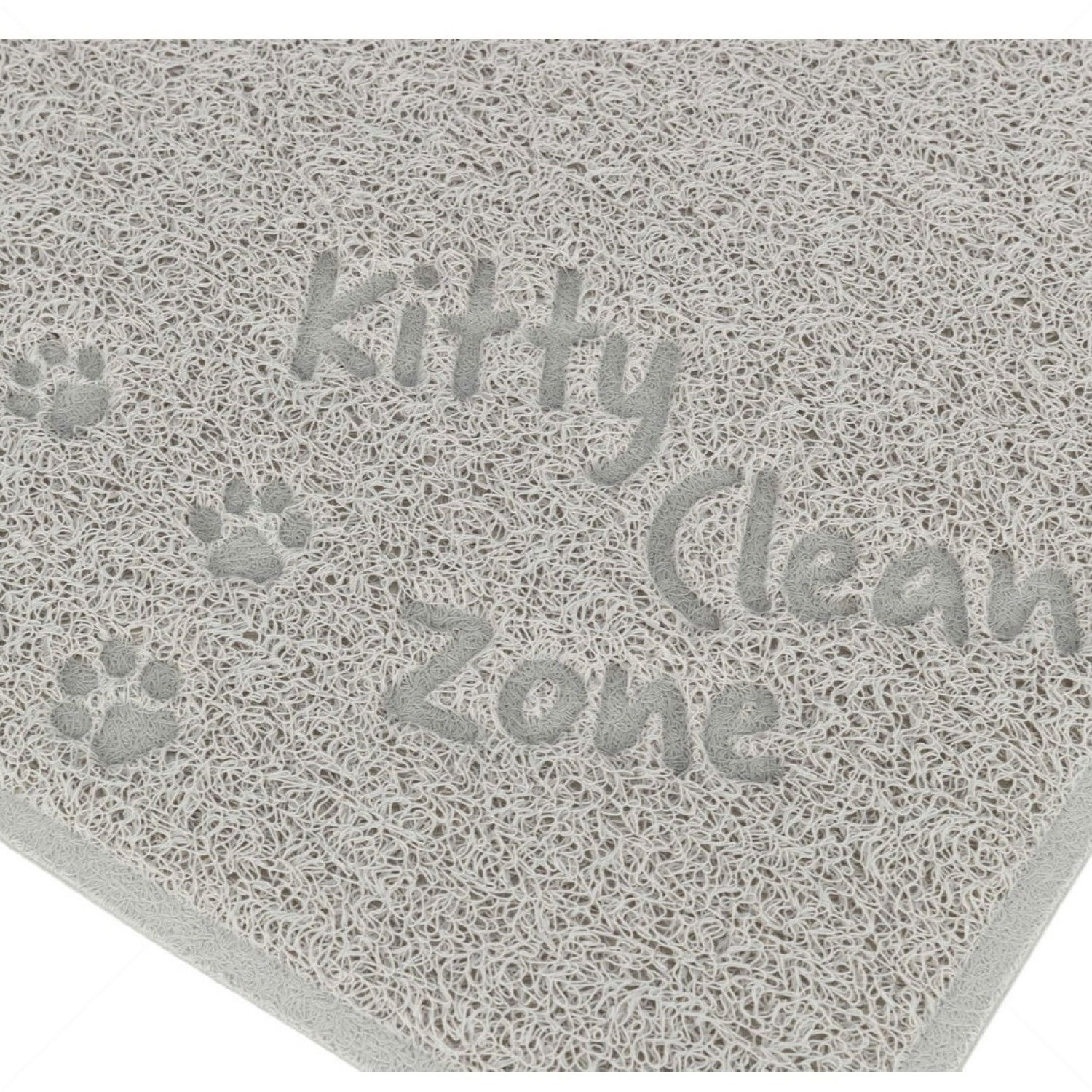 Подложка за почистване на лапи TRIXIE Kitty Clean Zone, светлосива