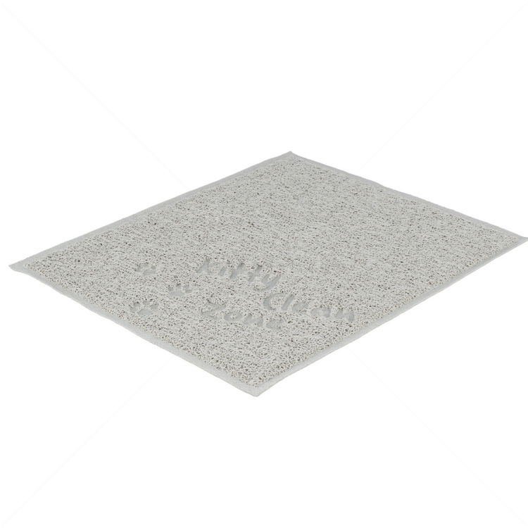 Подложка за почистване на лапи TRIXIE Kitty Clean Zone, светлосива