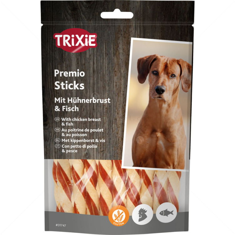 Ленти с пилешко месо и риба TRIXIE Premio Sticks Chicken breast & fish