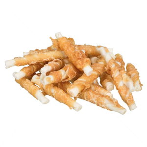 Мини кожени солети с пилешко месо TRIXIE Denta Fun Rolls with Chicken