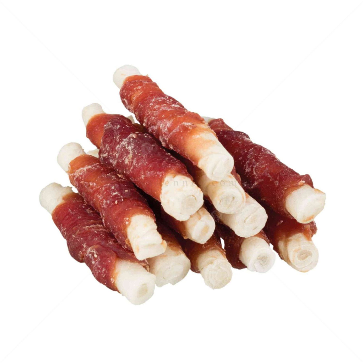 Мини кожени солети с патешко месо TRIXIE Denta Fun Rolls with Duck