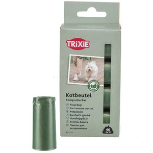 Биоразградими торбички TRIXIE, зелени