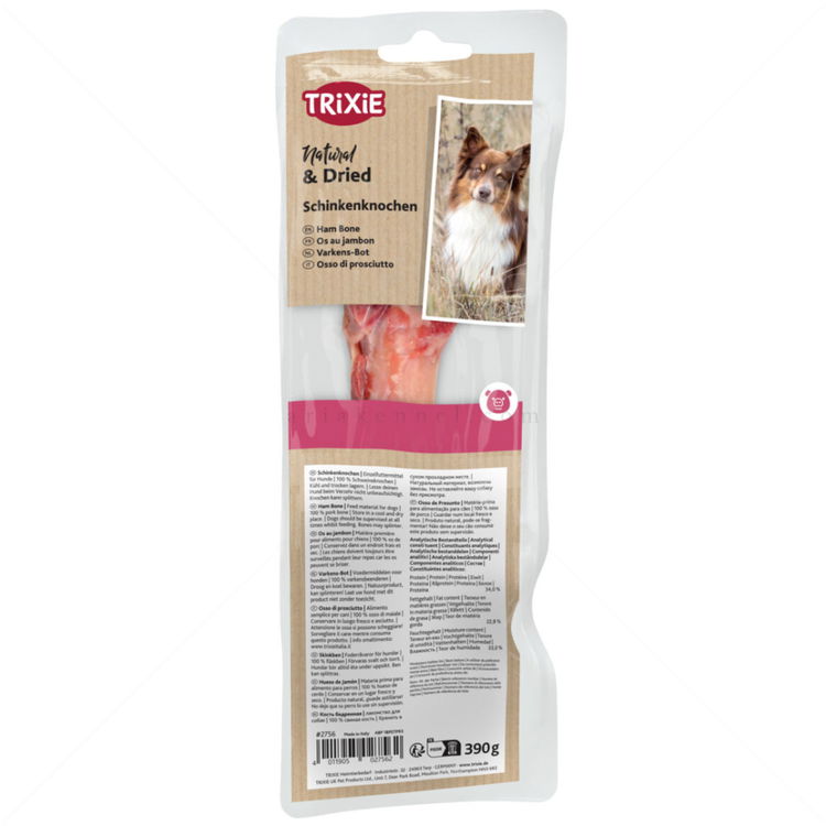 Кокал с вкус на шунка TRIXIE Natural & Dried Ham Bone