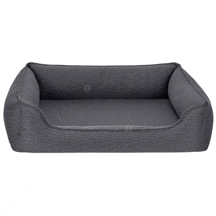 Легло с ортопедична пяна PET COMFORT Bravo тъмносиво, размер XS