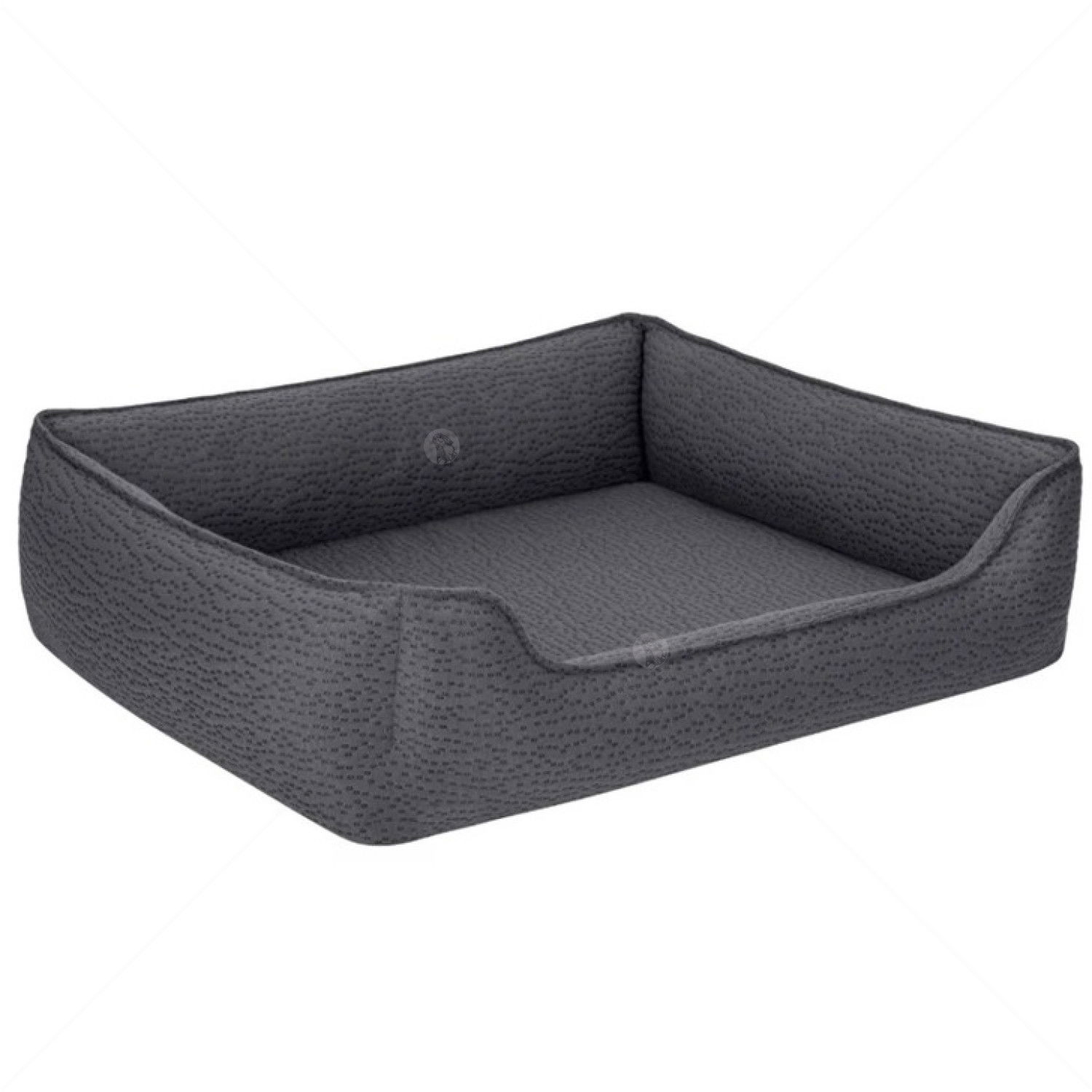 Легло с ортопедична пяна PET COMFORT Bravo тъмносиво, размер M