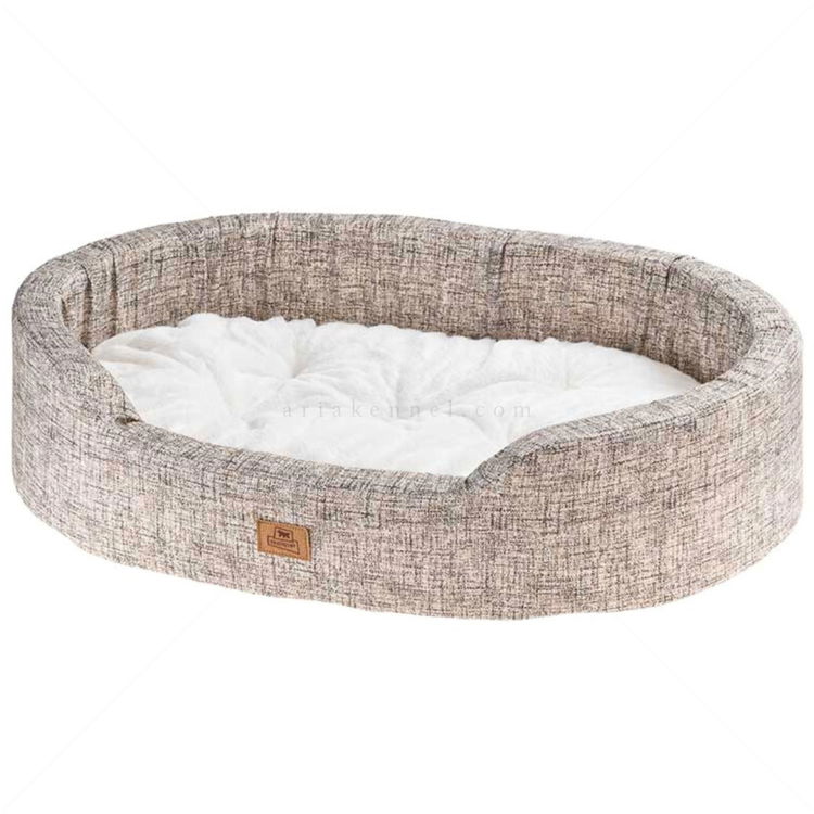 Памучно легло с плюш, FERPLAST Dandy 80, сив меланж