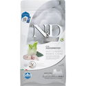 Храна за бели кучета 5 кг N&D White Dog Spirulina Adult Mini, Sea bass and fennel