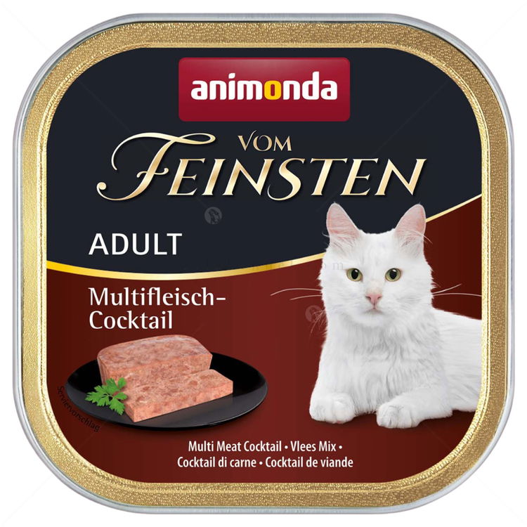 Пастет за котки 100 гр VOM FEINSTEN Adult Multi Meat Cocktail