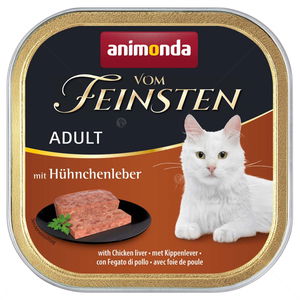 Пастет за котки 100 гр VOM FEINSTEN Adult Chicken liver