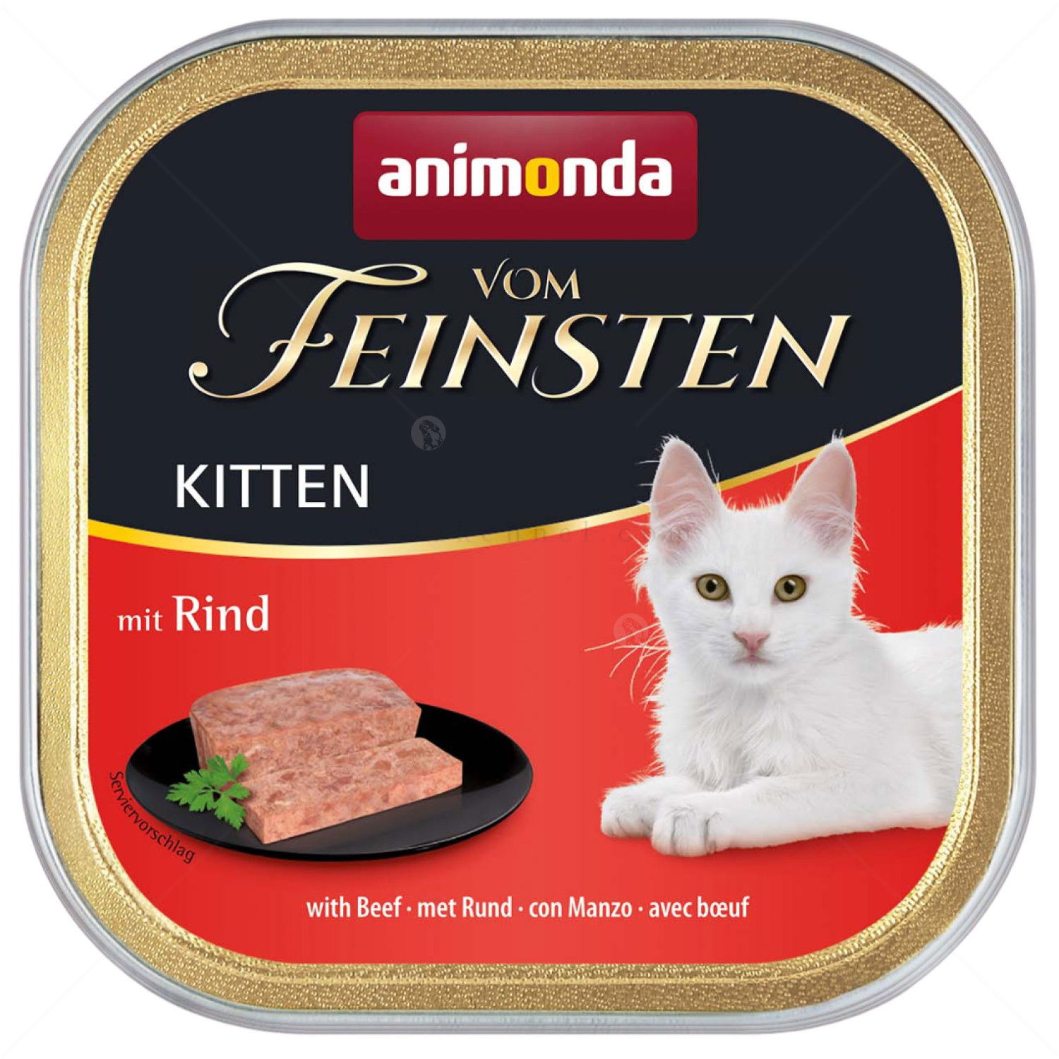 Пастет за малки котенца 100 гр VOM FEINSTEN Kitten Beef