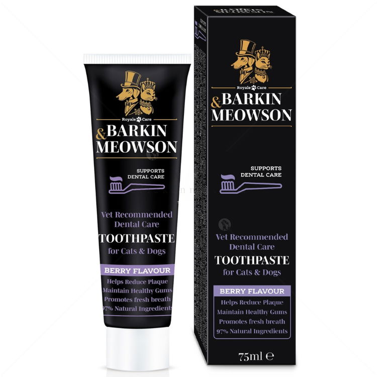 Паста за зъби с вкус на горски плодове BARKIN&MEOWSON Berry flavour