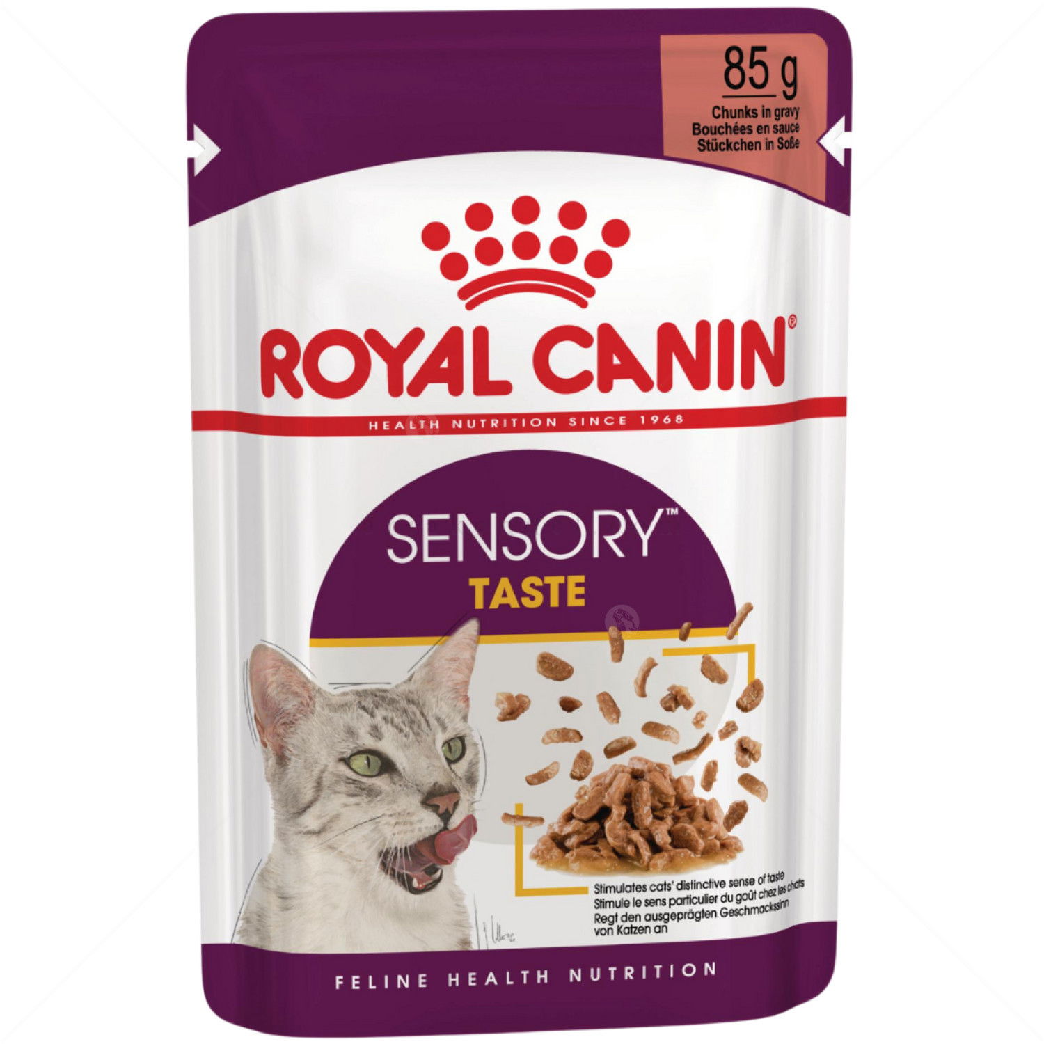 ROYAL CANIN Sensory Taste 85 гр пауч в сос грейви