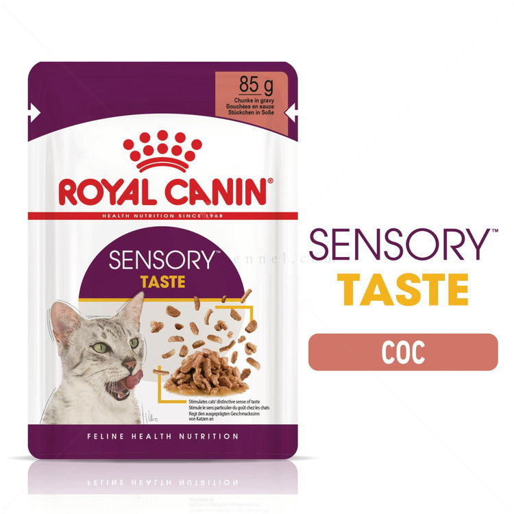 ROYAL CANIN Sensory Taste 85 гр пауч в сос грейви