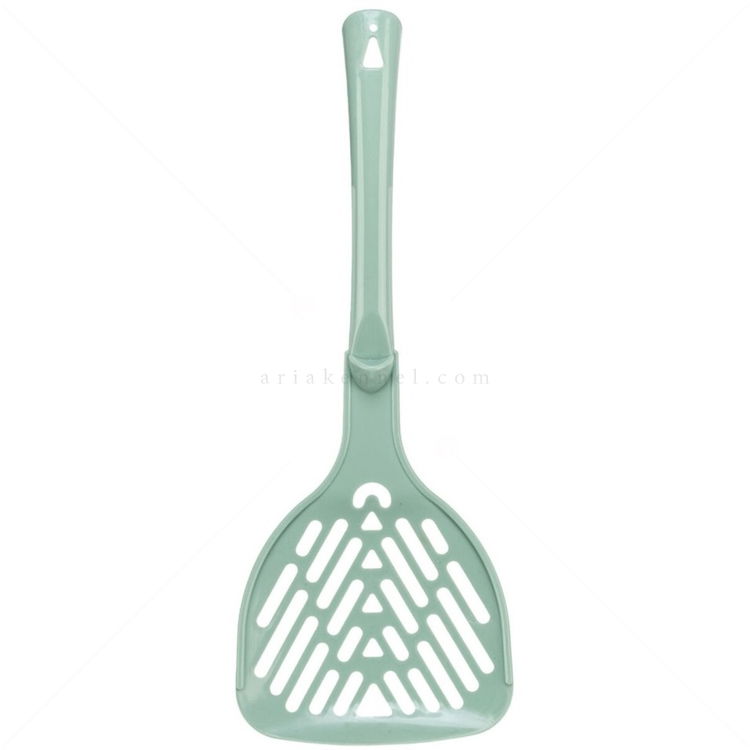 Лопатка за котешка тоалетна TRIXIE Be Eco, размер S, пастелно зелена