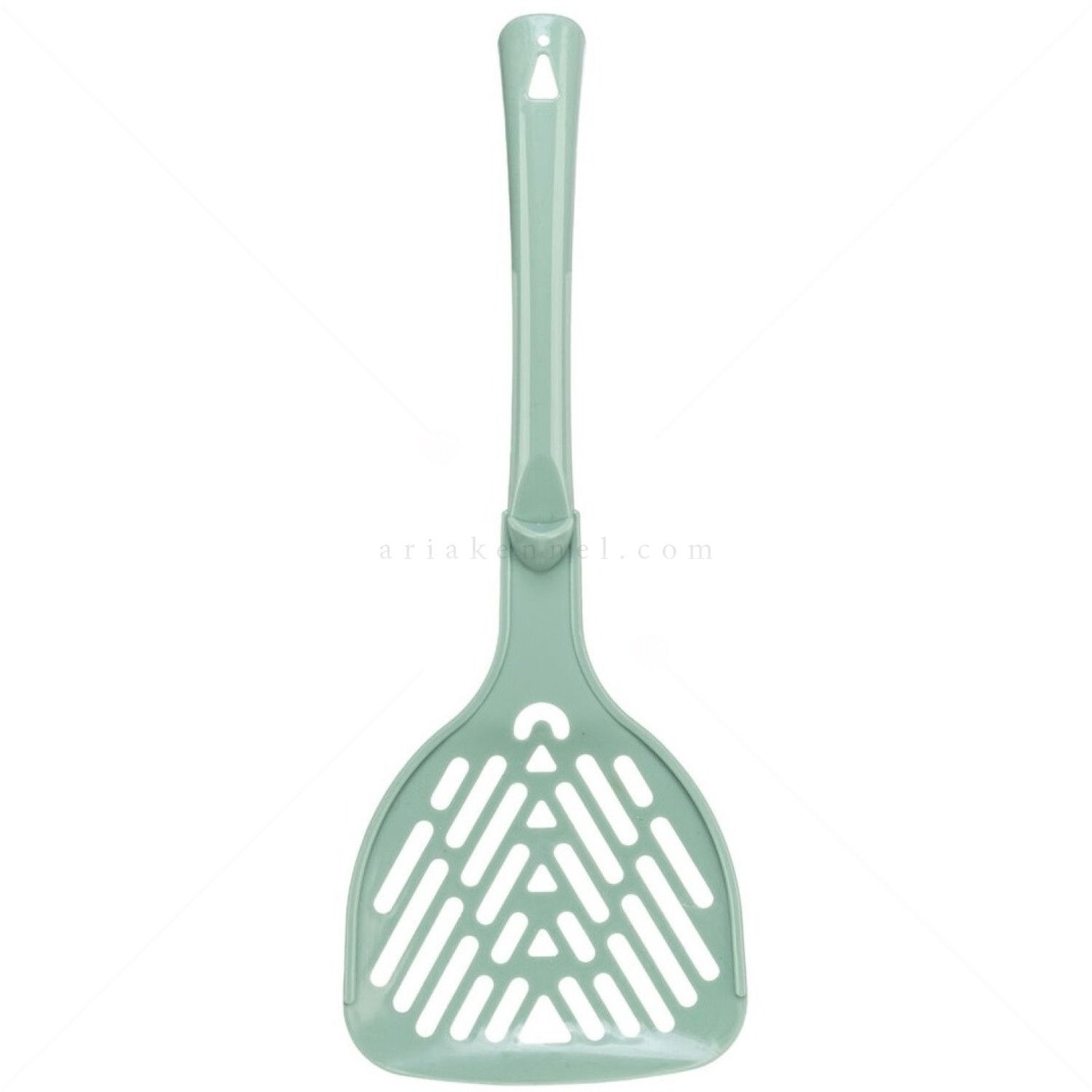 Лопатка за котешка тоалетна TRIXIE Be Eco, размер S, пастелно зелена