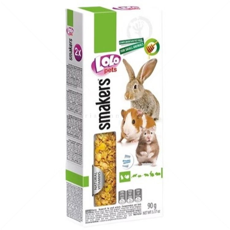 Крекери с мед за гризачи LOLO PETS 2 бр/90 гр