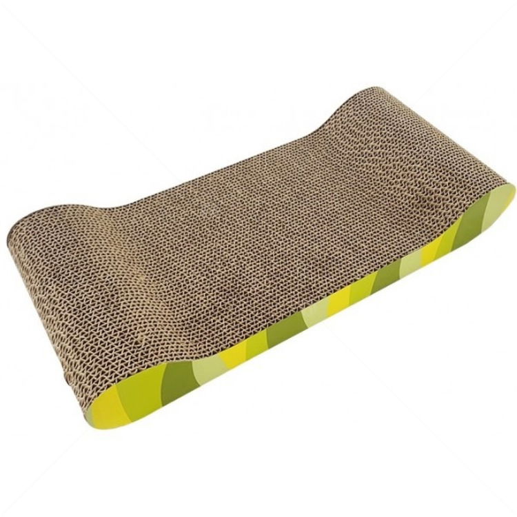 Драскало от картон с котешка билка AMAZONIA, различни десени