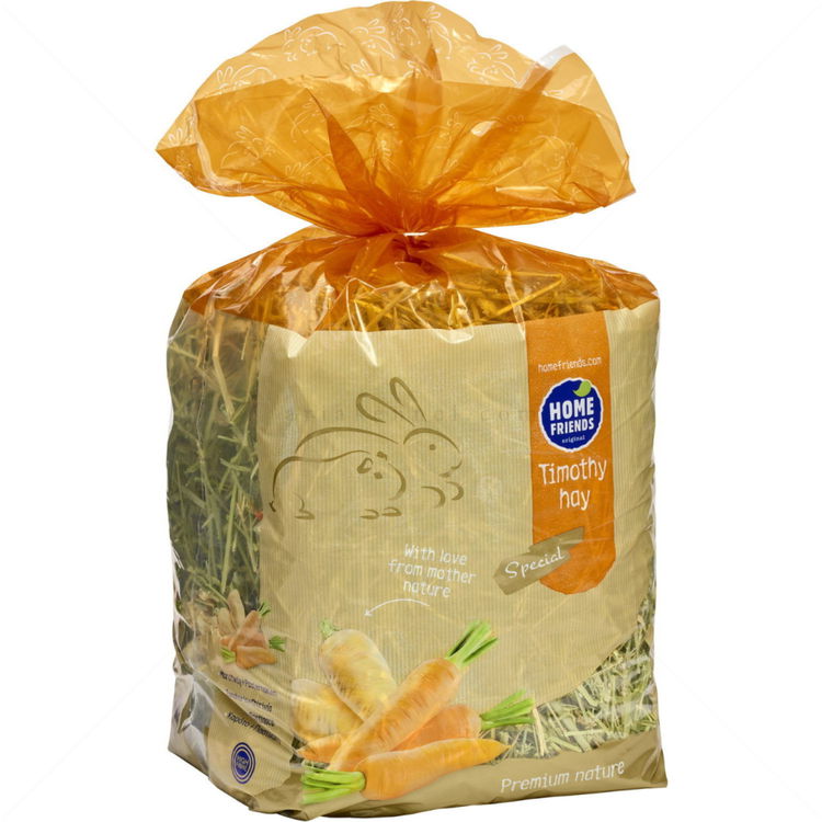 Сено от тимотейка с моркови и пащърнак 600 гр HOMEFRIENDS Timothy