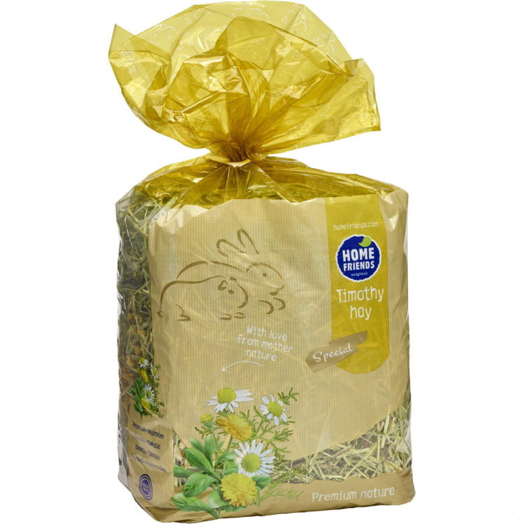 Сено от тимотейка с лайка и невен 600 гр HOMEFRIENDS Timothy