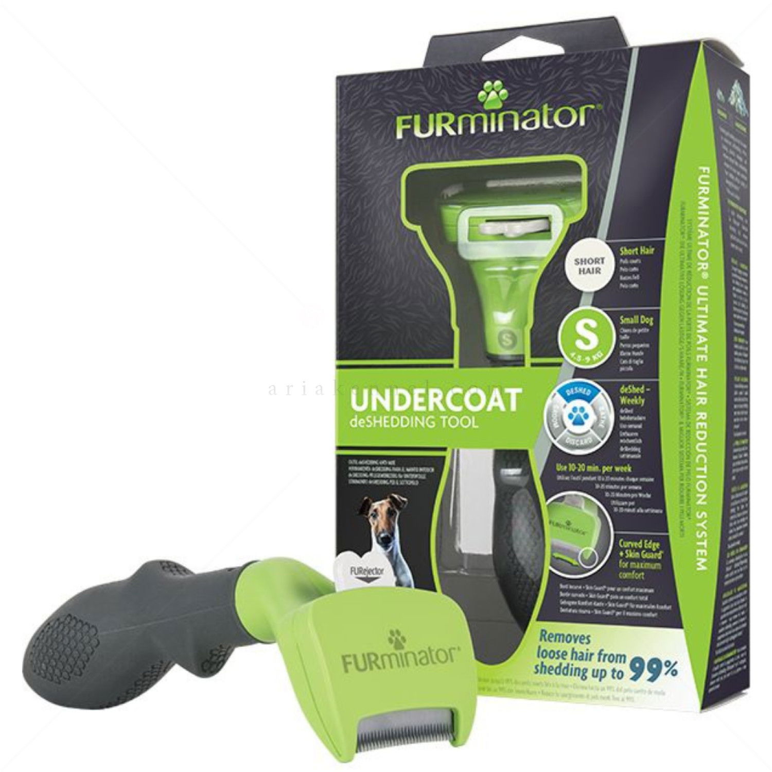 FURminator за дребни породи с къса козина