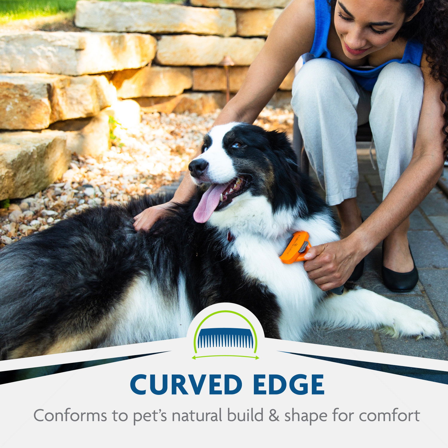 FURminator за средни породи с дълга козина