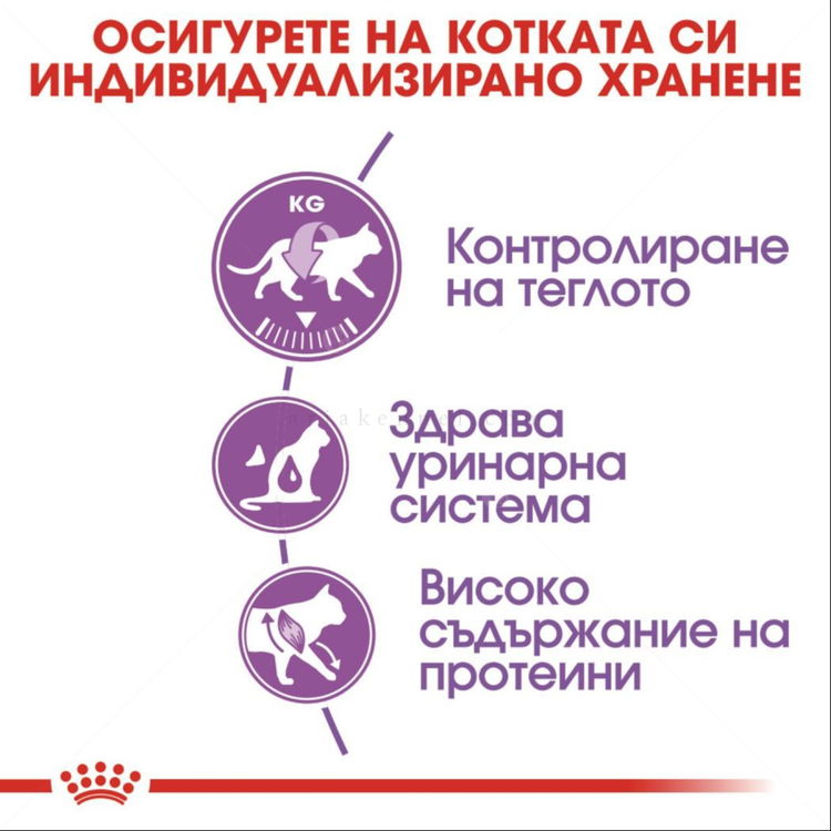 ROYAL CANIN 0.400 кг. Sterilised