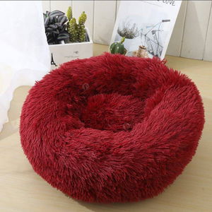 Плюшено легло, MINA PET, червено