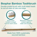 Бамбукова четка за зъби с две глави BEAPHAR Bamboo Toothbrush
