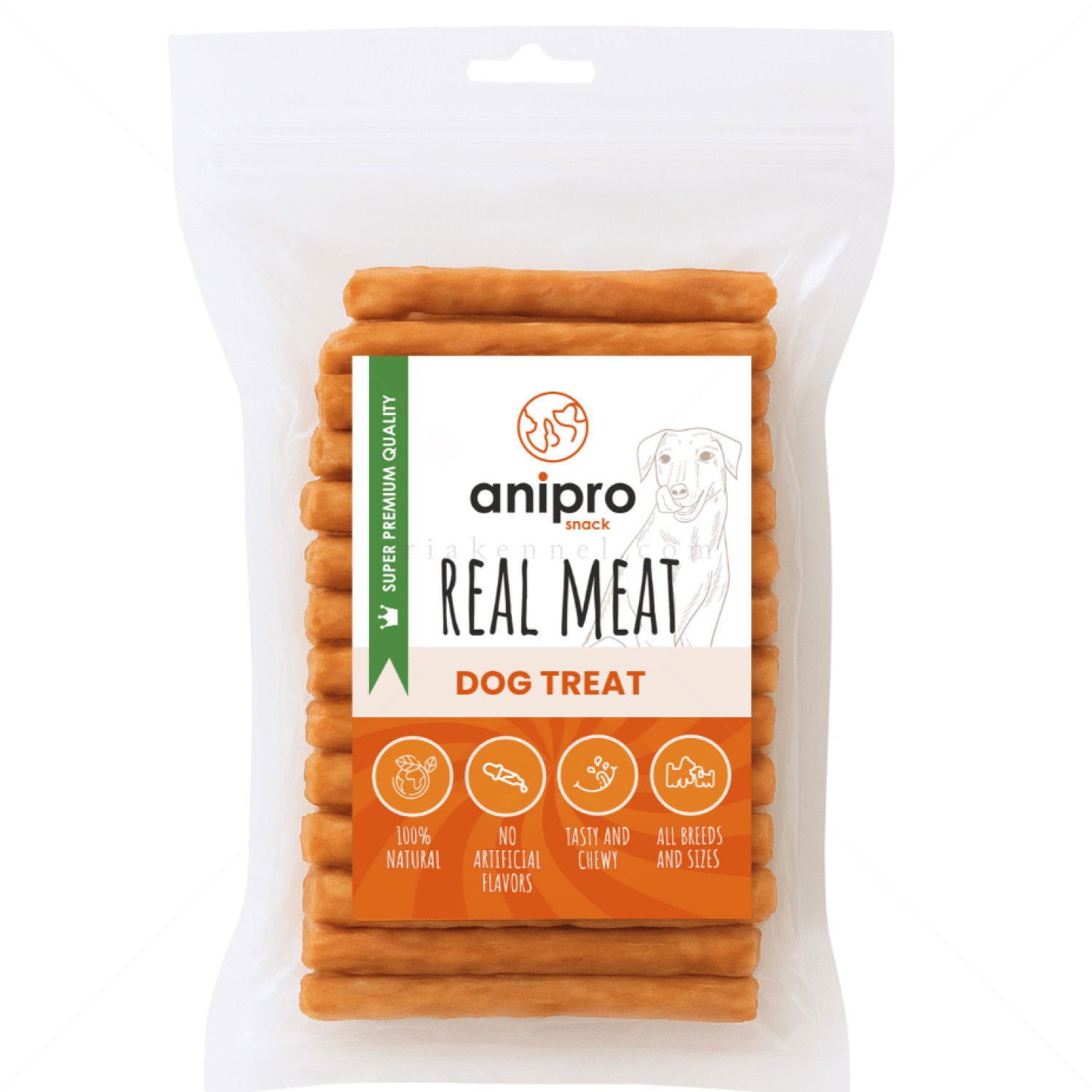 Колагенови пръчици с пилешко месо 1 кг ANIPRO Real Meat Collagen Sticks with Chicken