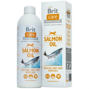 Масло от сьомга BRIT CARE Salmon Oil 100% Натурално, 500 мл