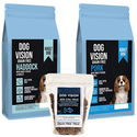 Комплект DOG VISION Adult Haddock 2 кг + DOG VISION Adult Pork 2 кг + Dog Vision 500 гр Fish Treat 80%