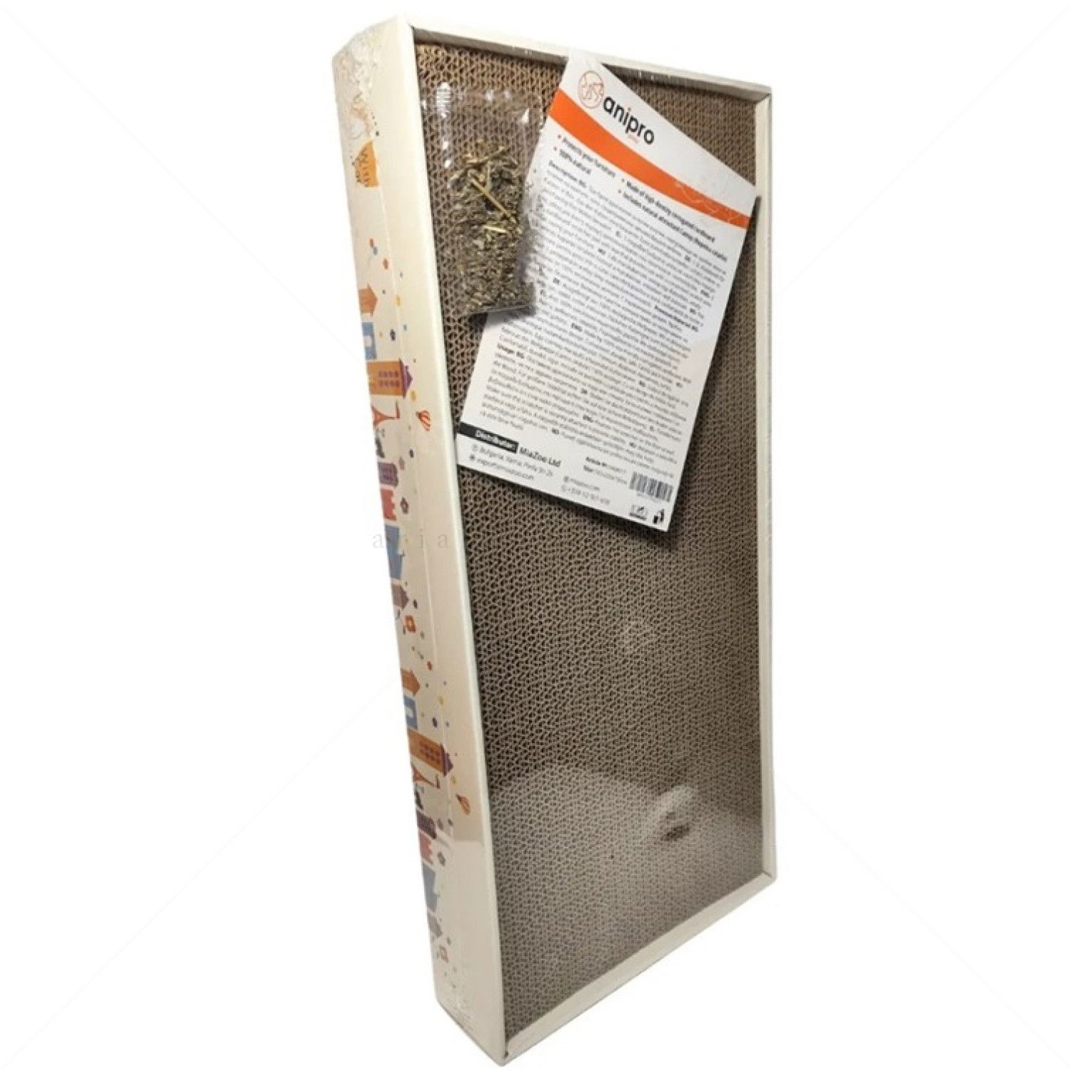 Драскало от картон ANIPRO, правоъгълник