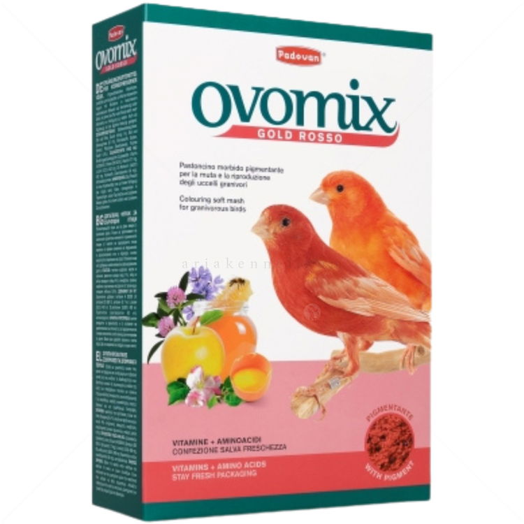 Мека яйчна храна за червени канари PADOVAN Ovomix Gold Rosso 1 кг