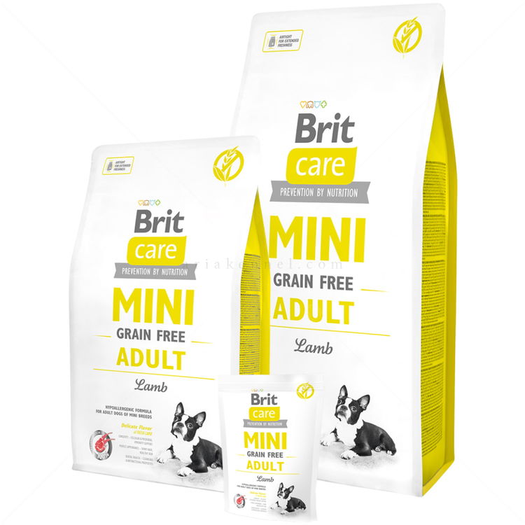 Brit Care Mini Adult Grain Free 2 кг с агнешко месо