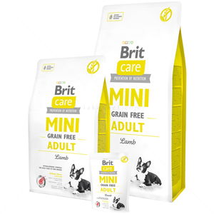 Brit Care Mini Adult Grain Free 2 кг с агнешко месо